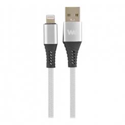 TnB WCBL02GR cable de conector Lightning 1 m Gris