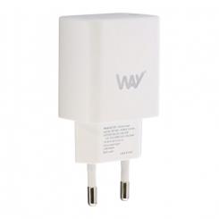 TnB WCHPD20W cargador de dispositivo móvil Universal Blanco Corriente alterna Carga rápida Interior