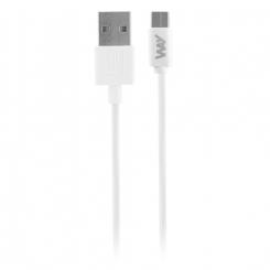 TnB WTCUSB1 cable USB 1 m USB C USB A Blanco