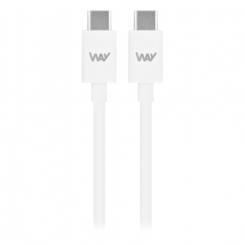 TnB WTCUSBC01 cable USB 1 m USB C Blanco