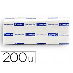 Toalla De Papel Secamanos Dahi Z Celulosa 2 Capas Caja con 20 Paquete De 200 Unidades