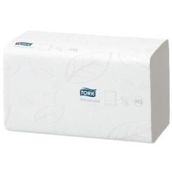 Toalla Secamanos Tork Plegada En V Celulosa 23X24,8 Cm. 2 Capas Paquete De 250