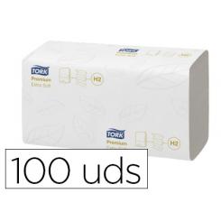 Toalla Secamanos TORK Xpress Extrasuave Engarzada 2 Capas 34X21,2 cm Paquete De 100 Unidades