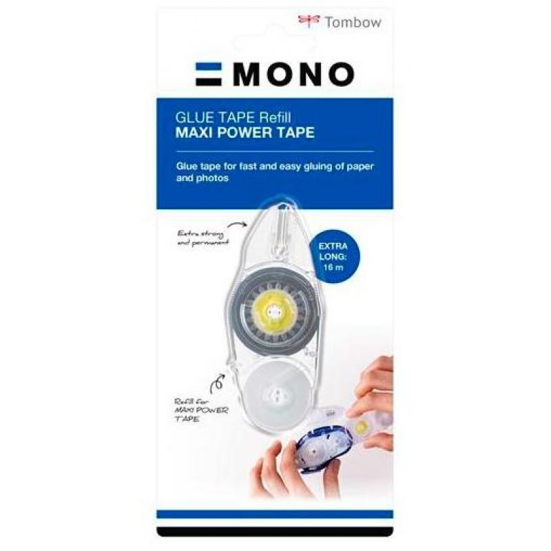 TOMBOW MAXI POWER RECAMBIO PARA CINTA ADHESIVA PERMANENTE 8,4MM X 16M BLISTER
