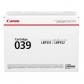 Toner CANON 039 i-SENSYS LBP351x LBP352x 11.000p.