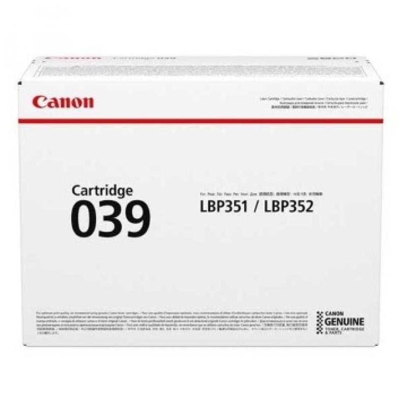 Toner CANON 039 i-SENSYS LBP351x LBP352x 11.000p.