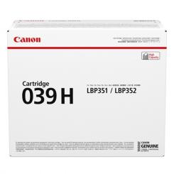 TONER CANON 039H NEGRO 25.000 COPIAS LBP351DN/LBP352DN
