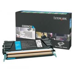 Toner Lexmark C-522C-524C-530C-532C-534C Retornable cian / 3.000 páginas