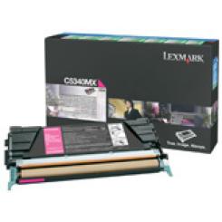 Toner Lexmark C-534 Retornable magenta extra alto rendimiento / 7.000 pag