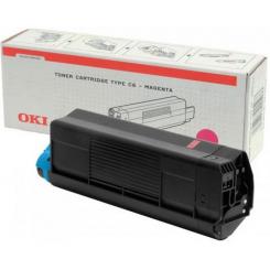 Toner OKI C-5100/C-5300/C-5400 Magenta   / TIPO C6 - 5.000 páginas-