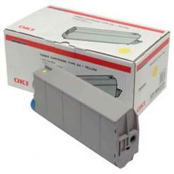 Toner OKI C-7100/C-7300/C-7500 Amarillo / Toner Laser Amarillo (10.000 páginas)
