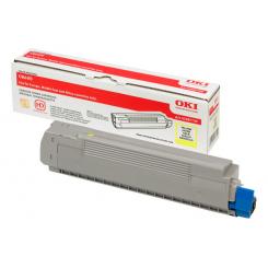 Toner OKI C-8600/8800 Amarillo / aprox. 6.000 pág.