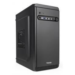 TooQ Caja Minitorre Micro-ATX DODEKA ULTRA Negra