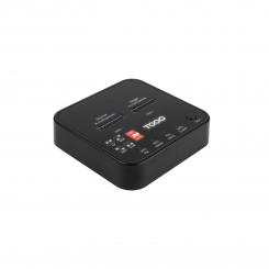 TooQ Docking Station USB-C 3.2 Gen 2 Dual Bay para SSD M.2 NGFF/NVMe Clonador, Negro