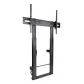 tooq-lottus-soporte-de-suelo-pared-fijo-con-regulacion-de-altura-para-pantallas-55-100-negro