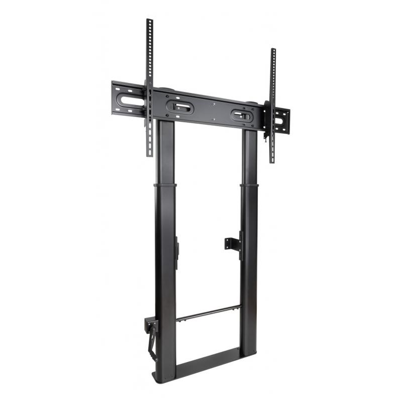 tooq-lottus-soporte-de-suelo-pared-fijo-con-regulacion-de-altura-para-pantallas-55-100-negro