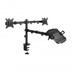 TooQ Soporte de Mesa para 2 Pantallas 17