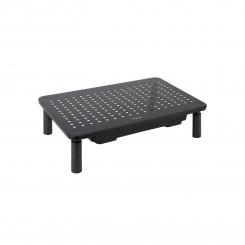 TooQ Soporte Elevador Multiusos para Monitor/Portátil, Negro