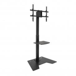 TooQ Soporte Elevador Multiusos para Monitor/Portátil, Negro