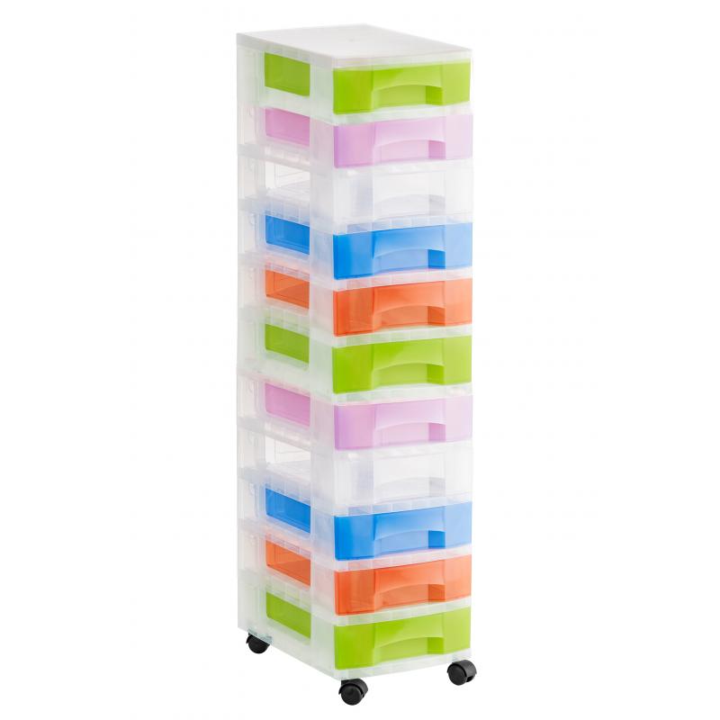 torre-de-almacenaje-c-11-cajones-6-ltrs-c-ruedas-medida-ext-390x290x1200-mm-carcasa-cristal-translucido-y-cajones-surtido-traslucido