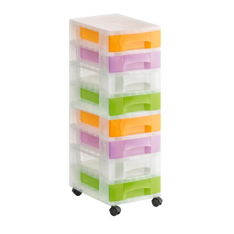 torre-de-almacenaje-c-8-cajones-de-6-lts-c-ruedas-polipropileno-antiestatico-medida-ext-390x290x890-mm-carcasa-cristal-translucido-y-cajones-color-surtido-translucido