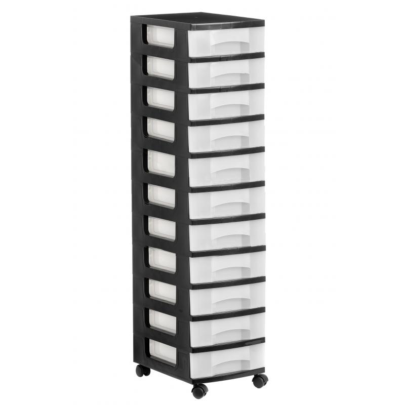 torre-de-almacenaje-sostenible-c-8-cajones-11-ltrs-c-ruedas-medida-ext-390x290x1200-mm-carcasa-negra-opaca-y-cajones-cristal-translucido