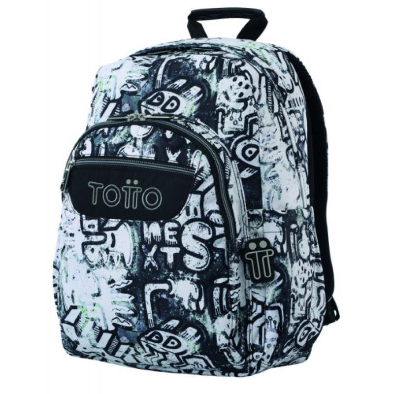 Totto Mochila Escolar Acuareles