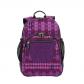Totto Mochila Escolar Crayoles Refuerzo Caucho+Bolsillo Morada