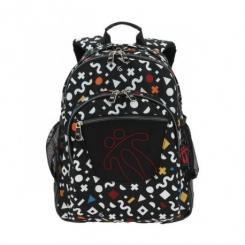 TOTTO MOCHILA ESCOLAR MULTICOLOR
