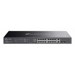 TP-Link Omada ES220GMP switch Gestionado L2 Gigabit Ethernet (10/100/1000) Energía sobre Ethernet (PoE) Negro