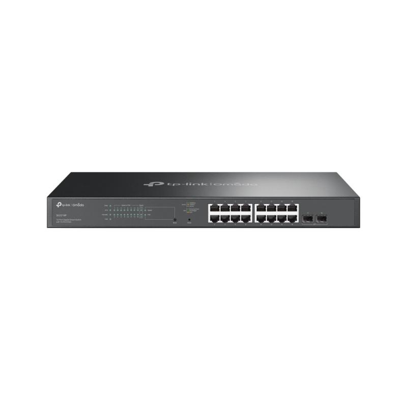 tp-link-omada-sg2218p-switch-gestionado-l2-l2-gigabit-ethernet-10-100-1000-energia-sobre-ethernet-poe-1u-negro