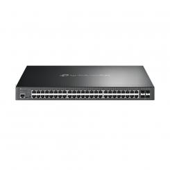 TP-Link Omada SG3452P switch Gestionado L2/L3 Gigabit Ethernet (10/100/1000) Energía sobre Ethernet (PoE) 1U Negro