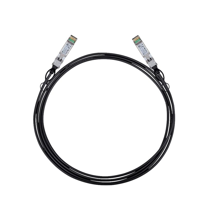 tp-link-omada-sm5220-3m-cable-de-fibra-optica-e-infiniband-sfp-dac-negro