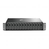 TP-Link TL-MC1400 chasis de red Negro