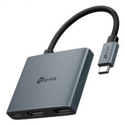 TP-Link UH3020C hub de interfaz USB Tipo C 5000 Mbit/s Gris