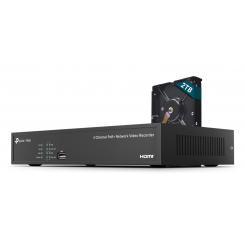 TP-Link VIGI NVR1004H-4P-2TB Negro