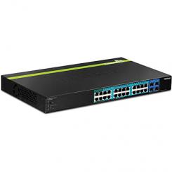 Trendnet TPE-2840WS switch Gestionado Gigabit Ethernet (10/100/1000) Energía sobre Ethernet (PoE) 1U Negro
