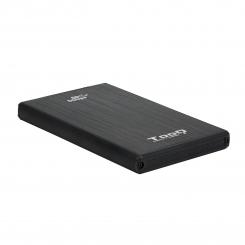 TooQ TQE-2522B caja para disco duro externo Caja de disco duro (HDD) Negro 2.5