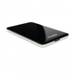 TooQ TQE-2538B caja para disco duro externo Caja de disco duro (HDD) Negro, Gris 2.5