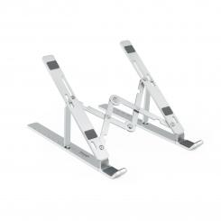 TooQ TQLRS0033-AL soporte para ordenador portátil Soporte para ordenador portátil y tableta Plata 38,1 cm (15