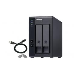 TR-002 caja para disco duro externo Carcasa de disco duro/SSD Negro 2.5/3.5