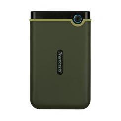 Transcend StoreJet 25M3G disco duro externo 2 TB Verde