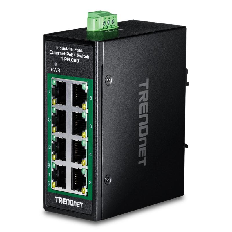 trendnet-ti-pelc80-switch-no-administrado-fast-ethernet-10-100-energia-sobre-ethernet-poe-negro