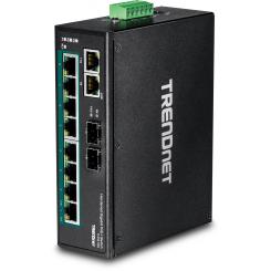 Trendnet TI-PG102 switch No administrado Gigabit Ethernet (10/100/1000) Energía sobre Ethernet (PoE) Negro
