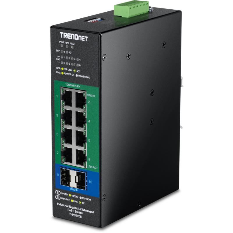 trendnet-ti-pg103i-switch-gestionado-gigabit-ethernet-10-100-1000-energia-sobre-ethernet-poe-negro