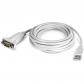 trendnet-tu-s910-cambiador-de-genero-para-cable-usb-type-a-rs-232-blanco