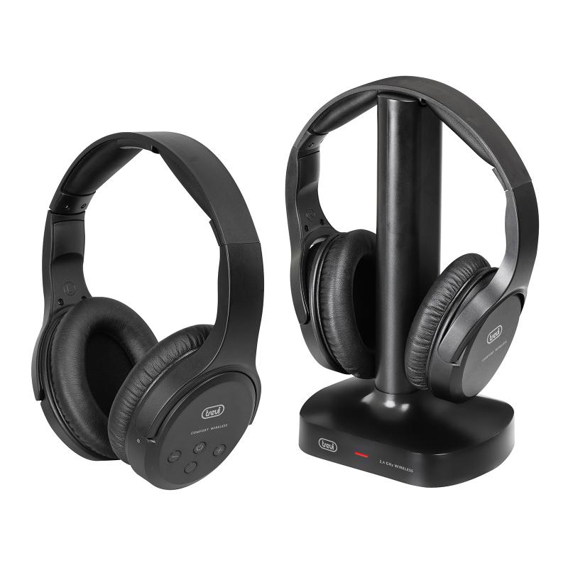 trevi-frs-1580-tw-auriculares-inalambrico-y-alambrico-diadema-tv-negro