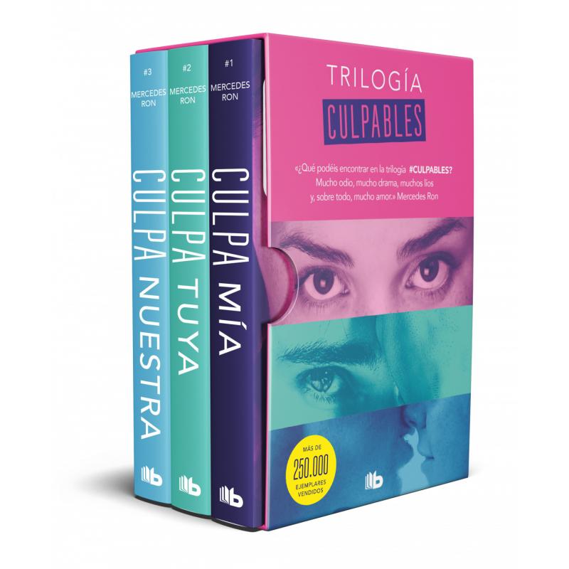Trilogía Culpables (estuche con: Culpa mía # Culpa tuya # Culpa nuestra) (Ed. B de Bolsillo)
