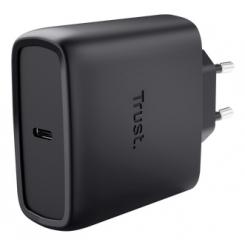 Trust Maxo Cargador GaN USB-C de 65 W - Negro