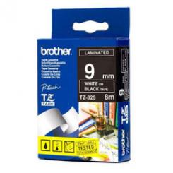 BROTHER TZ-325 cinta para impresora de etiquetas Blanco sobre negro